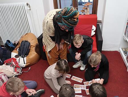 Staré pověsti české se ZŠ Holubov, zdroj: Městská knihovna v Českém Krumlově, foto: Městská knihovna v Českém Krumlově (11/15)