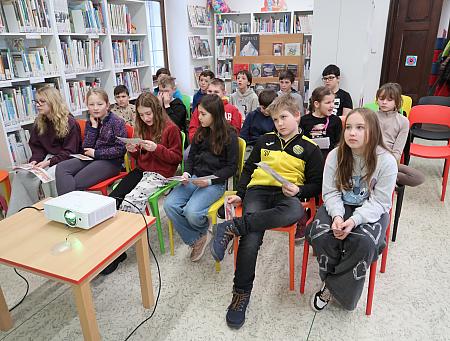 Staré pověsti české se ZŠ Holubov, zdroj: Městská knihovna v Českém Krumlově, foto: Městská knihovna v Českém Krumlově (15/15)