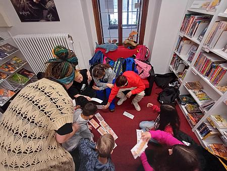 Staré pověsti české se ZŠ Větřní, zdroj: Městská knihovna v Českém Krumlově, foto: Městská knihovna v Českém Krumlově (2/14)