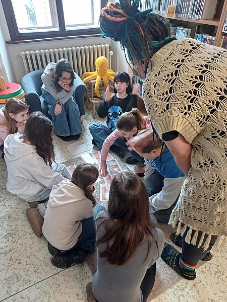 Staré pověsti české se ZŠ Větřní, zdroj: Městská knihovna v Českém Krumlově, foto: Městská knihovna v Českém Krumlově (4/14)