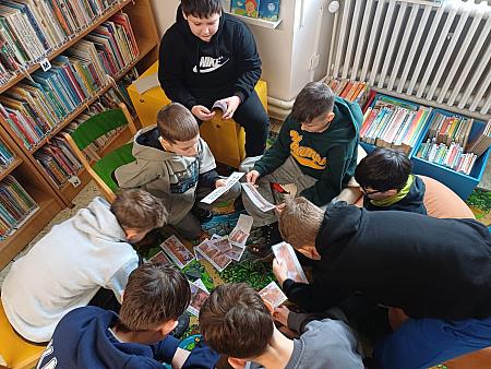 Staré pověsti české se ZŠ Větřní, zdroj: Městská knihovna v Českém Krumlově, foto: Městská knihovna v Českém Krumlově (5/14)