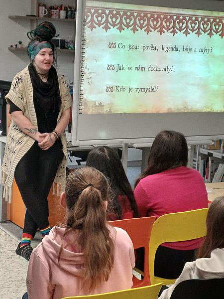 Staré pověsti české se ZŠ Větřní, zdroj: Městská knihovna v Českém Krumlově, foto: Městská knihovna v Českém Krumlově (10/14)