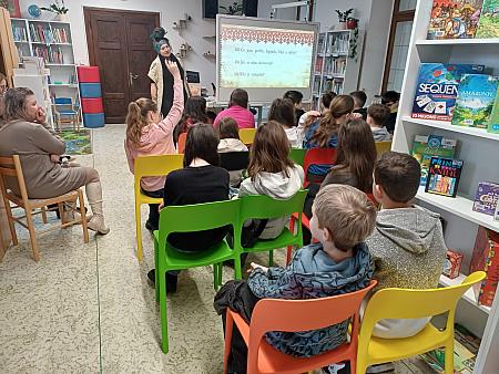 Staré pověsti české se ZŠ Větřní, zdroj: Městská knihovna v Českém Krumlově, foto: Městská knihovna v Českém Krumlově (11/14)