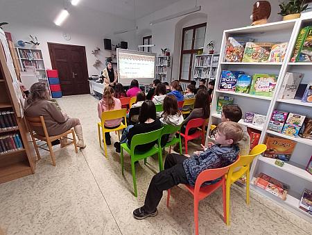 Staré pověsti české se ZŠ Větřní, zdroj: Městská knihovna v Českém Krumlově, foto: Městská knihovna v Českém Krumlově (12/14)
