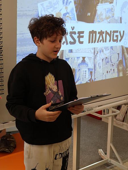 Svět japonské mangy se otevřel pro 7.B ze ZŠ Linecká, zdroj: Městská knihovna v Českém Krumlově, foto: Městská knihovna v Českém Krumlově (10/20)