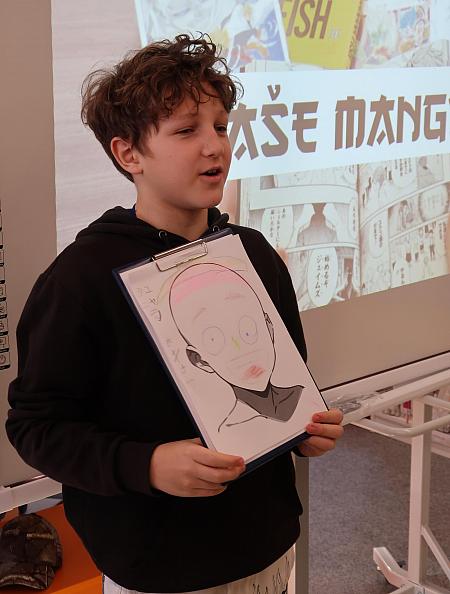 Svět japonské mangy se otevřel pro 7.B ze ZŠ Linecká, zdroj: Městská knihovna v Českém Krumlově, foto: Městská knihovna v Českém Krumlově (11/20)