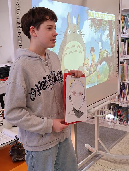 Svět japonské mangy se otevřel pro 7.B ze ZŠ Linecká, zdroj: Městská knihovna v Českém Krumlově, foto: Městská knihovna v Českém Krumlově (14/20)