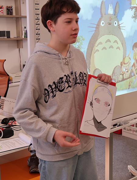 Svět japonské mangy se otevřel pro 7.B ze ZŠ Linecká, zdroj: Městská knihovna v Českém Krumlově, foto: Městská knihovna v Českém Krumlově (15/20)