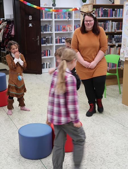 Masopustní rej v knihovně, zdroj: Městská knihovna v Českém Krumlově, foto: Městská knihovna v Českém Krumlově (24/47)