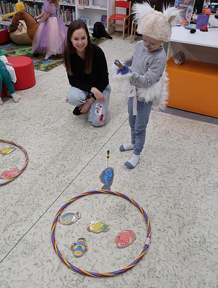 Masopustní rej v knihovně, zdroj: Městská knihovna v Českém Krumlově, foto: Městská knihovna v Českém Krumlově (37/47)