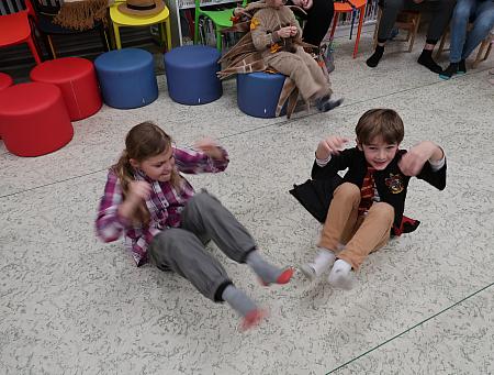 Masopustní rej v knihovně, zdroj: Městská knihovna v Českém Krumlově, foto: Městská knihovna v Českém Krumlově (39/47)
