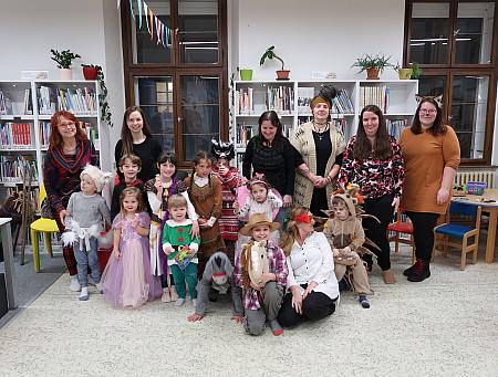 Masopustní rej v knihovně, zdroj: Městská knihovna v Českém Krumlově, foto: Městská knihovna v Českém Krumlově (47/47)