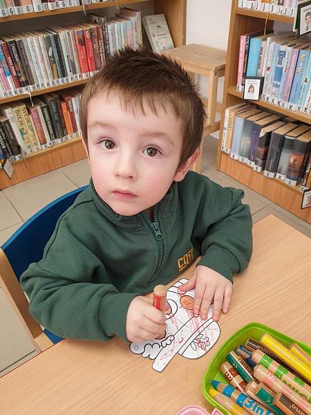 Krumlíci na únorové návštěvě v knihovně, zdroj: Městská knihovna v Českém Krumlově, foto: Městská knihovna v Českém Krumlově (14/20)