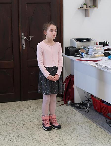 Školní kolo recitační soutěže 2026, zdroj: Městská knihovna v Českém Krumlově, foto: Městská knihovna v Českém Krumlově (12/35)