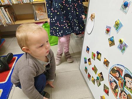 Jarní návštěva z RC Krumlík na pobočce Mír, zdroj: Městská knihovna v Českém Krumlově, foto: Městská knihovna v Českém Krumlově (1/18)