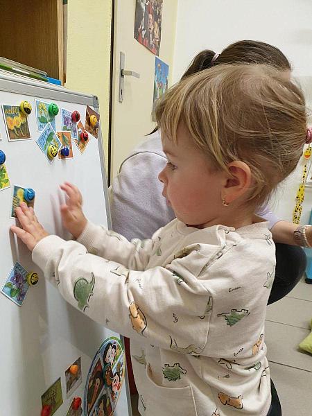 Jarní návštěva z RC Krumlík na pobočce Mír, zdroj: Městská knihovna v Českém Krumlově, foto: Městská knihovna v Českém Krumlově (2/18)