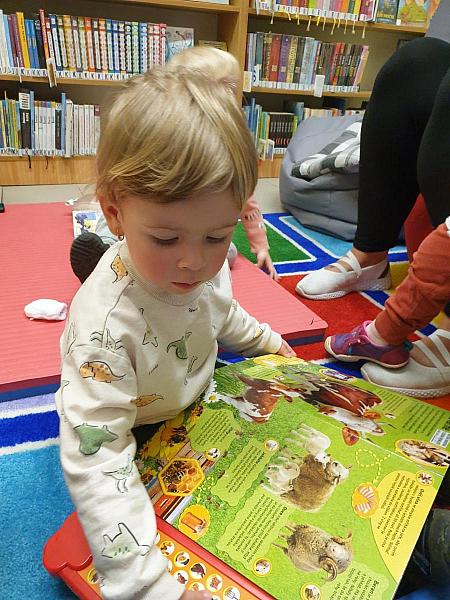 Jarní návštěva z RC Krumlík na pobočce Mír, zdroj: Městská knihovna v Českém Krumlově, foto: Městská knihovna v Českém Krumlově (8/18)