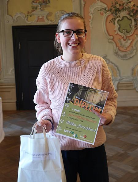 Slavnostní vyhlášení výsledků výtvarné soutěže Lesy a příroda kolem nás 2026, zdroj: Městská knihovna v Českém Krumlově, foto: Městská knihovna v Českém Krumlově (38/62)