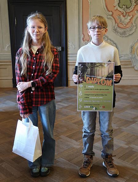 Slavnostní vyhlášení výsledků výtvarné soutěže Lesy a příroda kolem nás 2026, zdroj: Městská knihovna v Českém Krumlově, foto: Městská knihovna v Českém Krumlově (46/62)