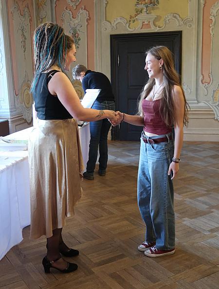 Slavnostní vyhlášení výsledků výtvarné soutěže Lesy a příroda kolem nás 2026, zdroj: Městská knihovna v Českém Krumlově, foto: Městská knihovna v Českém Krumlově (47/62)