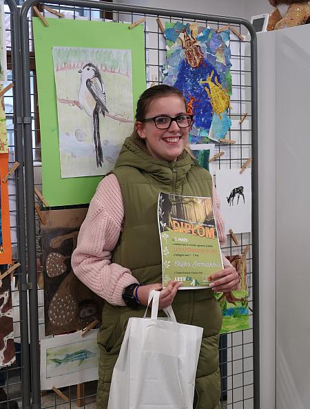 Slavnostní vyhlášení výsledků výtvarné soutěže Lesy a příroda kolem nás 2026, zdroj: Městská knihovna v Českém Krumlově, foto: Městská knihovna v Českém Krumlově (62/62)