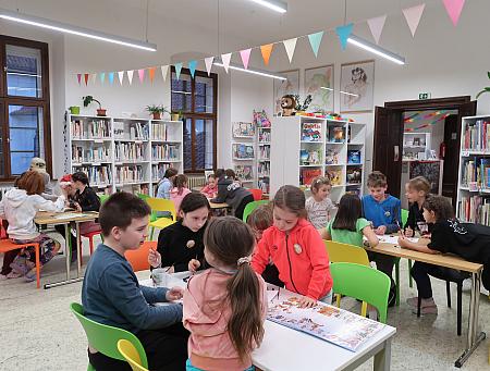 Noc s Andersenem 2026, zdroj: Městská knihovna v Českém Krumlově, foto: Městská knihovna v Českém Krumlově (6/33)