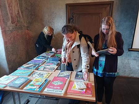 Od Ferdy k Fanoušovi aneb 100 let česko-slovenského komiksu - duben 2026, zdroj: Městská knihovna v Českém Krumlově, foto: Městská knihovna v Českém Krumlově (1/20)