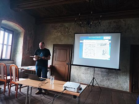 Od Ferdy k Fanoušovi aneb 100 let česko-slovenského komiksu - duben 2026, zdroj: Městská knihovna v Českém Krumlově, foto: Městská knihovna v Českém Krumlově (10/20)