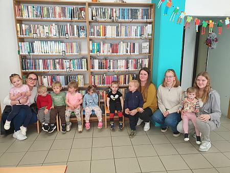 Krumlíčci na pobočce Mír, zdroj: Městská knihovna v Českém Krumlově, foto: Městská knihovna v Českém Krumlově (1/15)