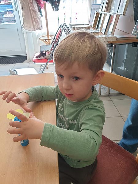 Krumlíčci na pobočce Mír, zdroj: Městská knihovna v Českém Krumlově, foto: Městská knihovna v Českém Krumlově (7/15)