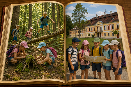 Otevíráme prázdniny s knihovnou, zdroj: Městská knihovna v Českém Krumlově, foto: Městská knihovna v Českém Krumlově