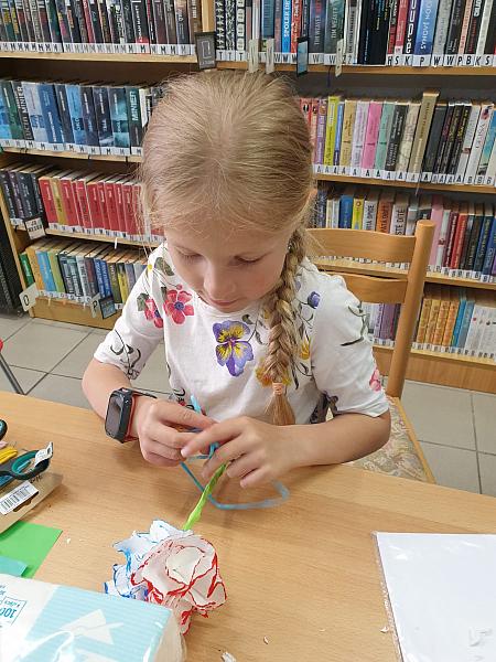 Tvoření ke dni maminek 7. 5. 2026, zdroj: Městská knihovna v Českém Krumlově, foto: Městská knihovna v Českém Krumlově (11/11)