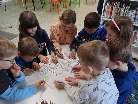 Velký velikonoční výlet - školky 2026, zdroj: Městská knihovna v Českém Krumlově, foto: Městská knihovna v Českém Krumlově (25/27)