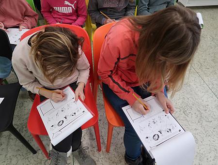 Komiks pro každého ZŠ Křemže 23. a 26. 2. 2026, zdroj: Městská knihovna v Českém Krumlově, foto: Městská knihovna v Českém Krumlově (16/28)