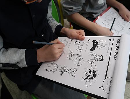Komiks pro každého ZŠ Křemže 23. a 26. 2. 2026, zdroj: Městská knihovna v Českém Krumlově, foto: Městská knihovna v Českém Krumlově (21/28)