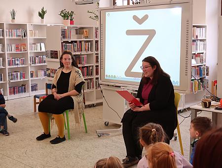 Cesta do knihovny - ZŠ Plešivec 1.A 2026, zdroj: Městská knihovna v Českém Krumlově, foto: Městská knihovna v Českém Krumlově (10/14)