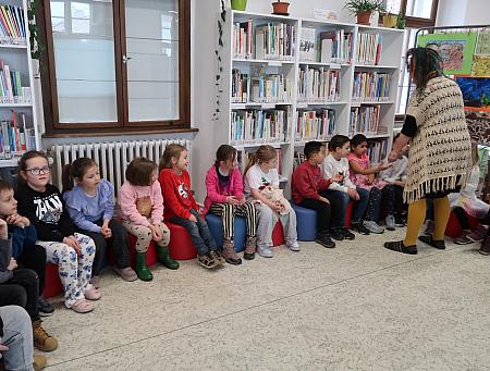 Cesta do knihovny - ZŠ Linecká 1.A 2026, zdroj: Městská knihovna v Českém Krumlově, foto: Městská knihovna v Českém Krumlově (1/16)