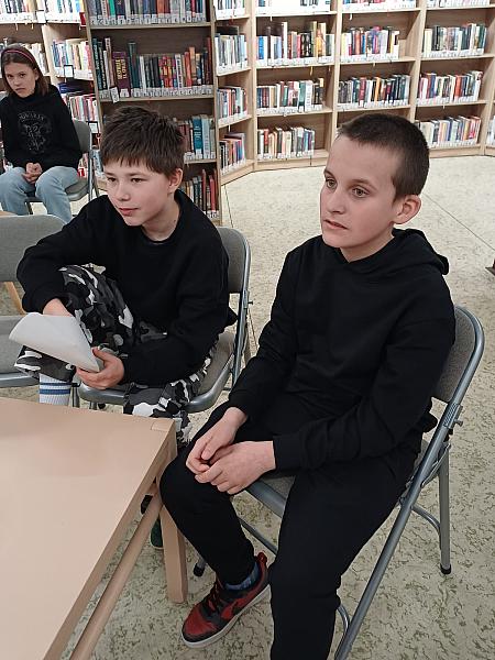 Knihovna plná informací - ZŠ Holubov a ZŠ Chvalšiny 16. 3. 2026, zdroj: Městská knihovna v Českém Krumlově, foto: Městská knihovna v Českém Krumlově (16/39)