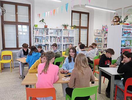 Tady žije poezie - ZŠ Křemže 8. 4. 2026, zdroj: Městská knihovna v Českém Krumlově, foto: Městská knihovna v Českém Krumlově (1/24)