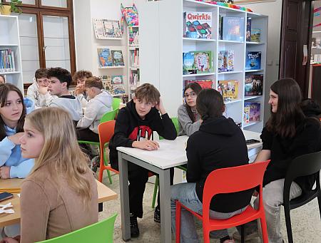 Tady žije poezie - ZŠ Křemže 8. 4. 2026, zdroj: Městská knihovna v Českém Krumlově, foto: Městská knihovna v Českém Krumlově (13/24)