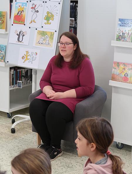 Vítejte v knihovně MŠ Za Nádražím - květen 2026, zdroj: Městská knihovna v Českém Krumlově, foto: Městská knihovna v Českém Krumlově (52/76)