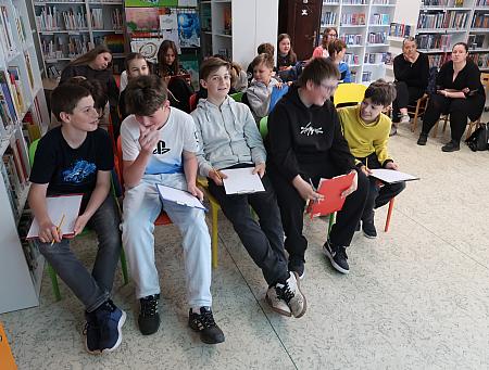 Internetová džungle - 6.A ZŠ Křemže - 16. 4. 2026, zdroj: Městská knihovna v Českém Krumlově, foto: Městská knihovna v Českém Krumlově (8/8)